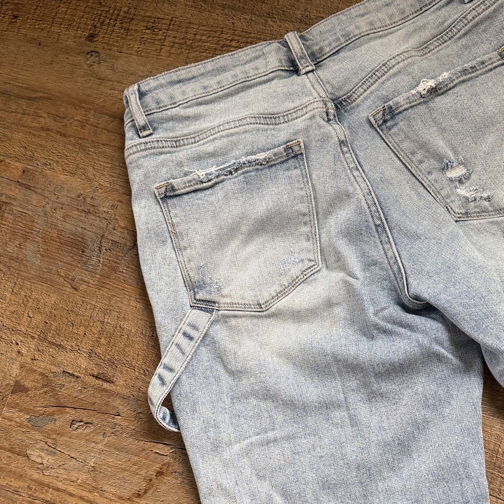 Veveret Women's Light Utility Style Straight Leg Jeans size 28 - Picture 5 of 10